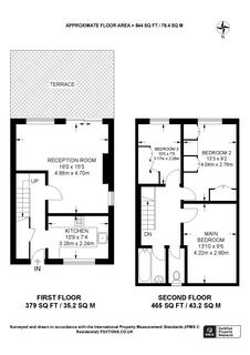 3 bedroom maisonette for sale, Lambrook House, Consort Road, London, SE15 5EQ