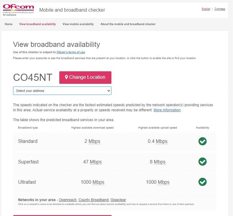 Broadband Check