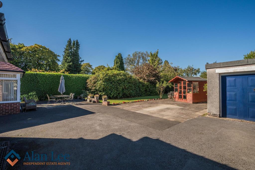 Garage and Patio