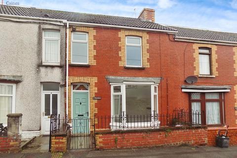 3 bedroom terraced house for sale, Evans Street, Kenfig Hill, Bridgend County. CF33 6EE