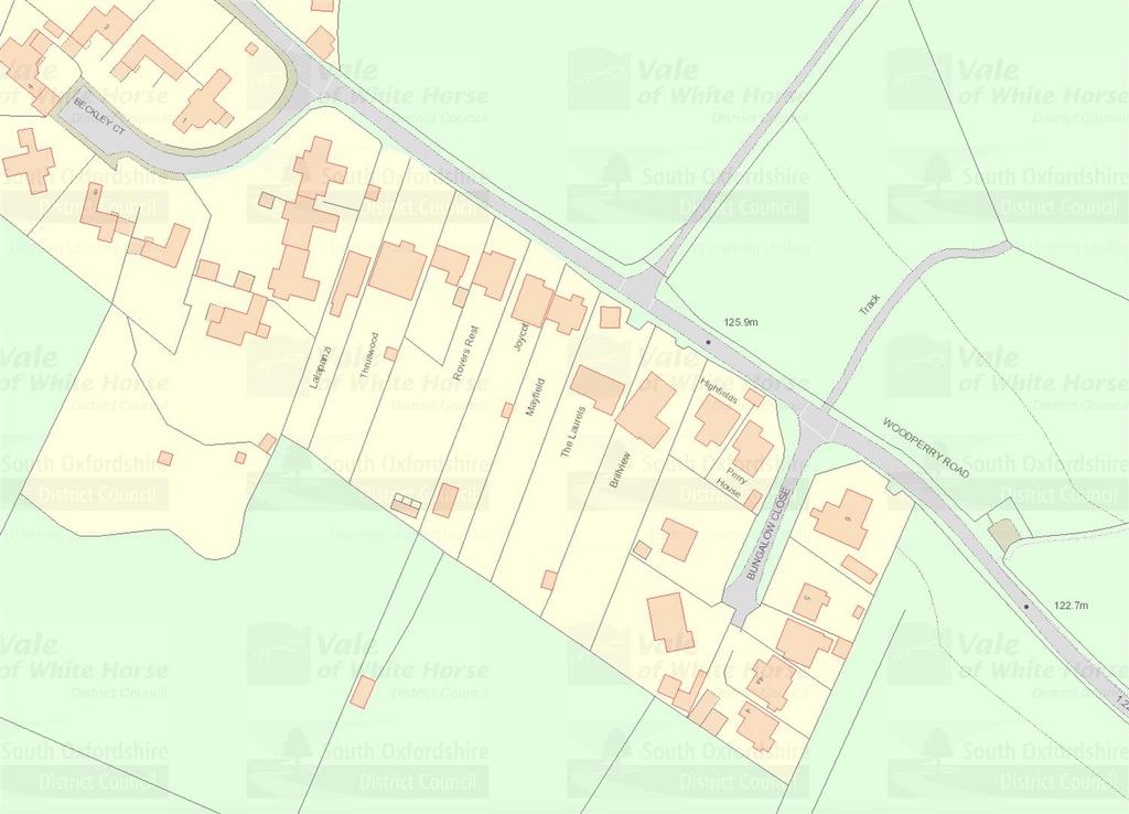 Council plan of plot