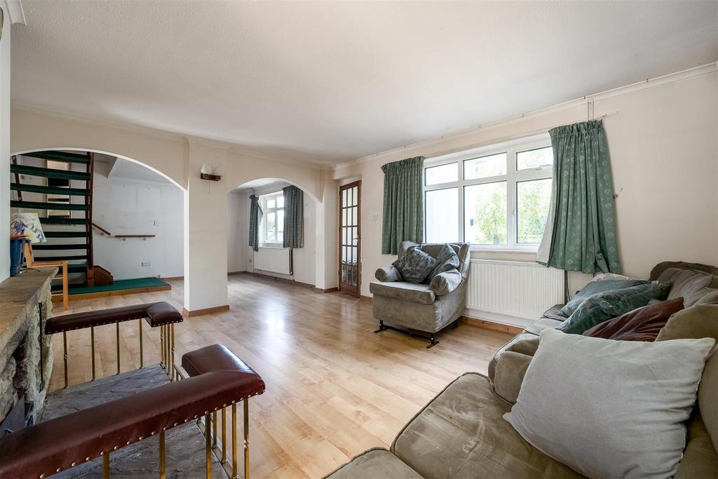 Large open-plan living room