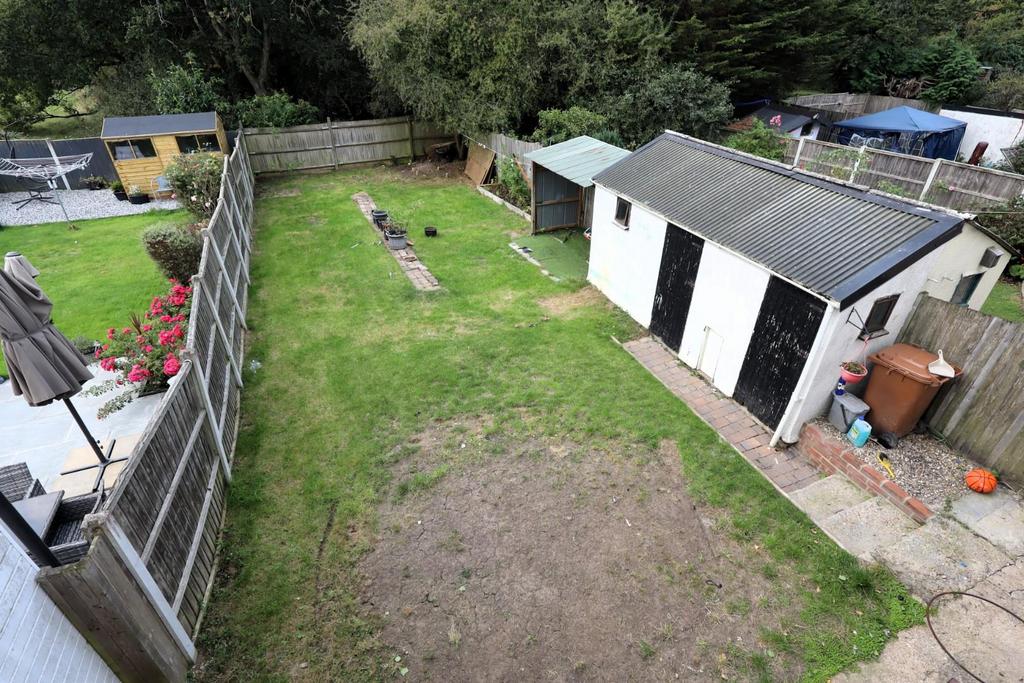 Aerial Of Garden