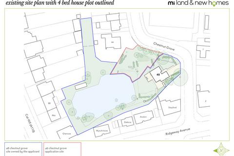 3 bedroom property with land for sale, Chestnut Grove, EN4 | c.1 Acre Site With Planning