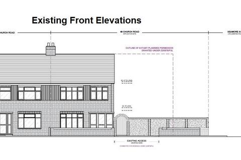 3 bedroom property with land for sale, Land Adjacent to 49 Church Road, Benfleet, Essex, SS7 4BP