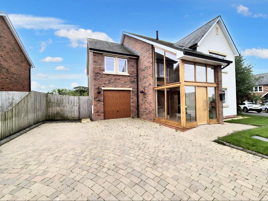 Driveway and Garage