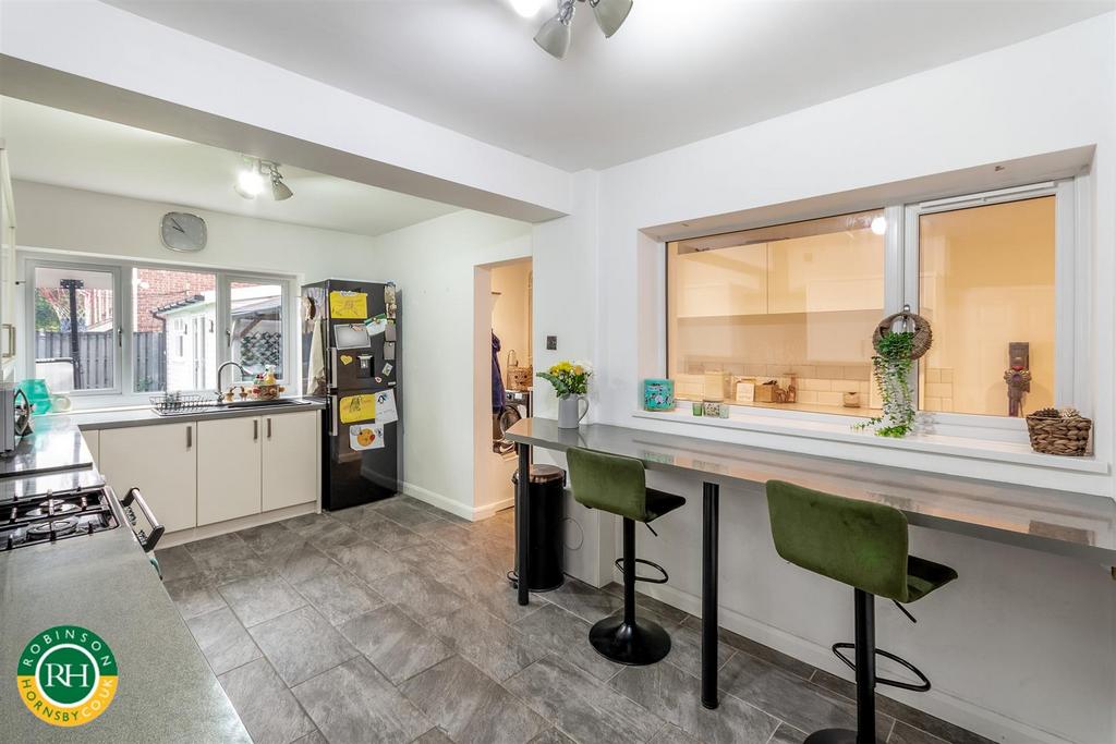 Open plan kitchen