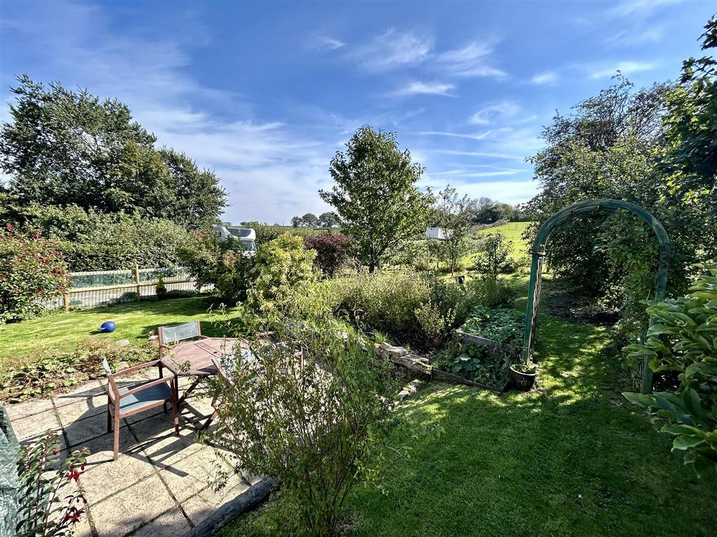 Main house rear garden area