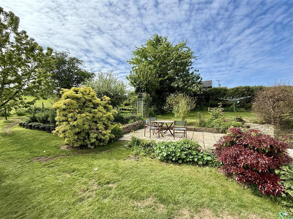 Main house rear garden area