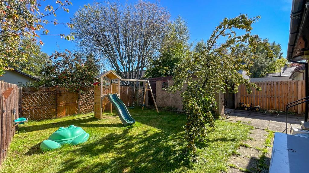Rear garden