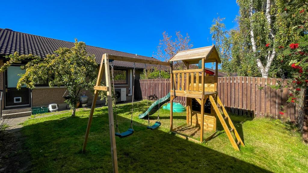 Rear garden