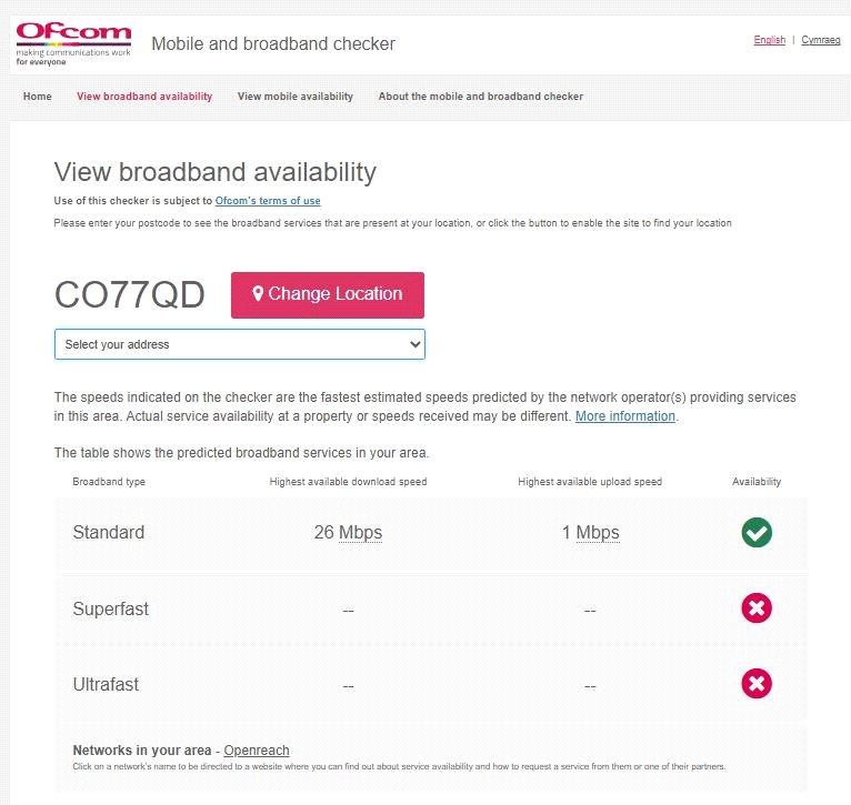 Broadband Check