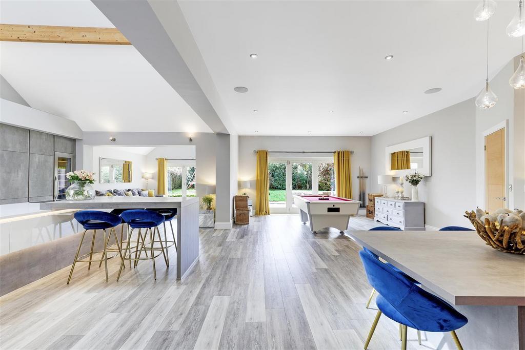 DINING AREA &amp; GAMES ROOM