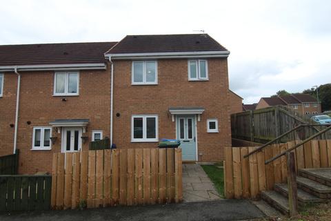 3 bedroom end of terrace house for sale, Hilltop View, Langley Park, Durham, DH7