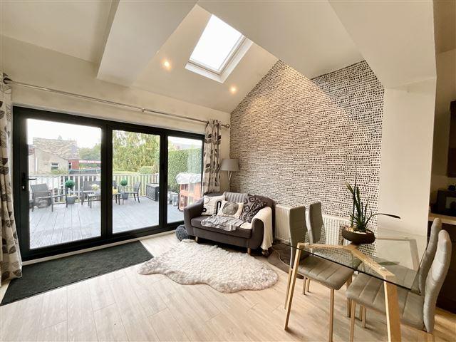 Living/kitchen/dining space
