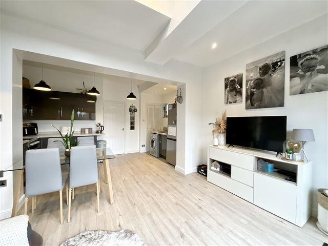 Living/kitchen/dining space