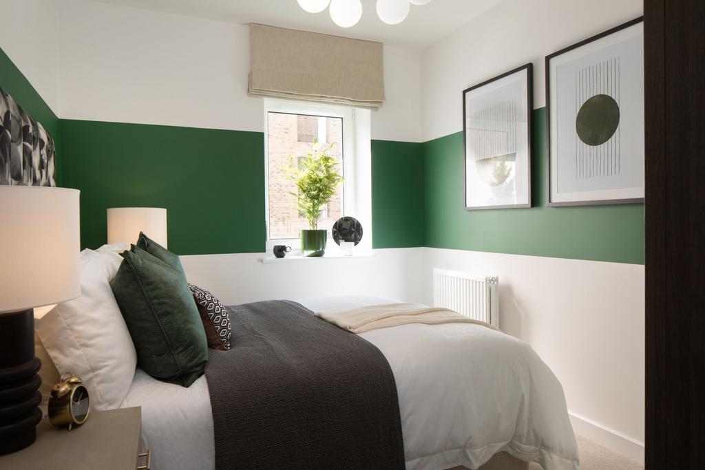 Show apartment bedroom