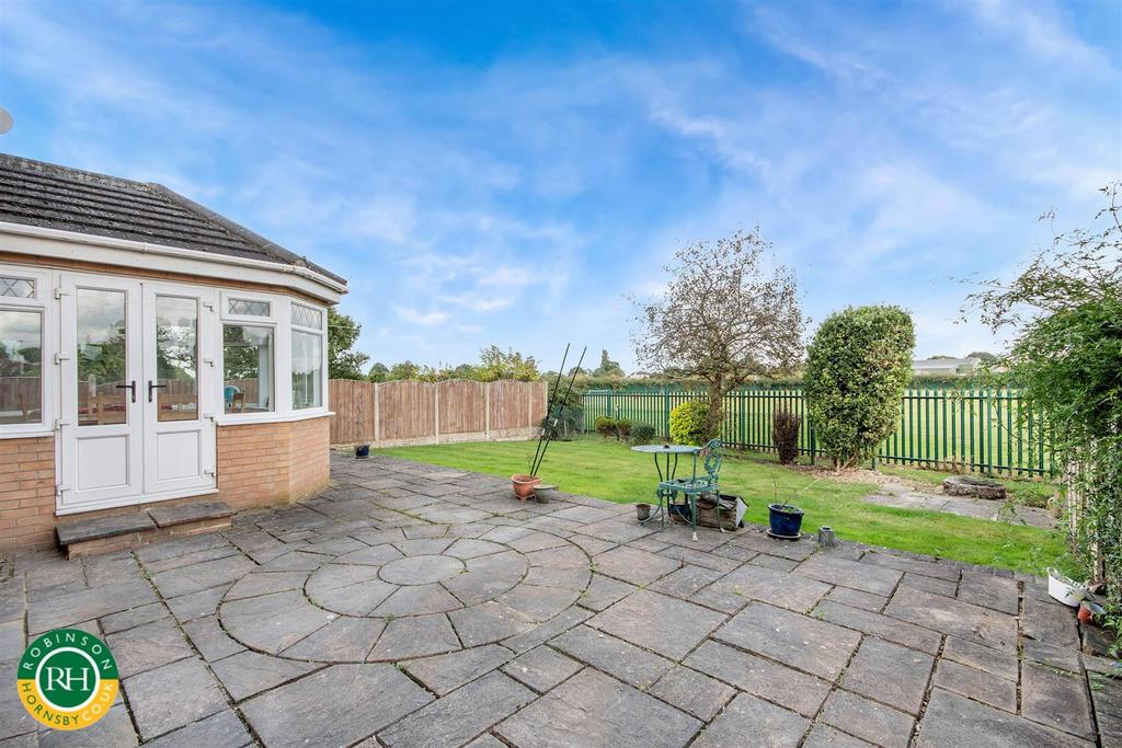 Rear garden