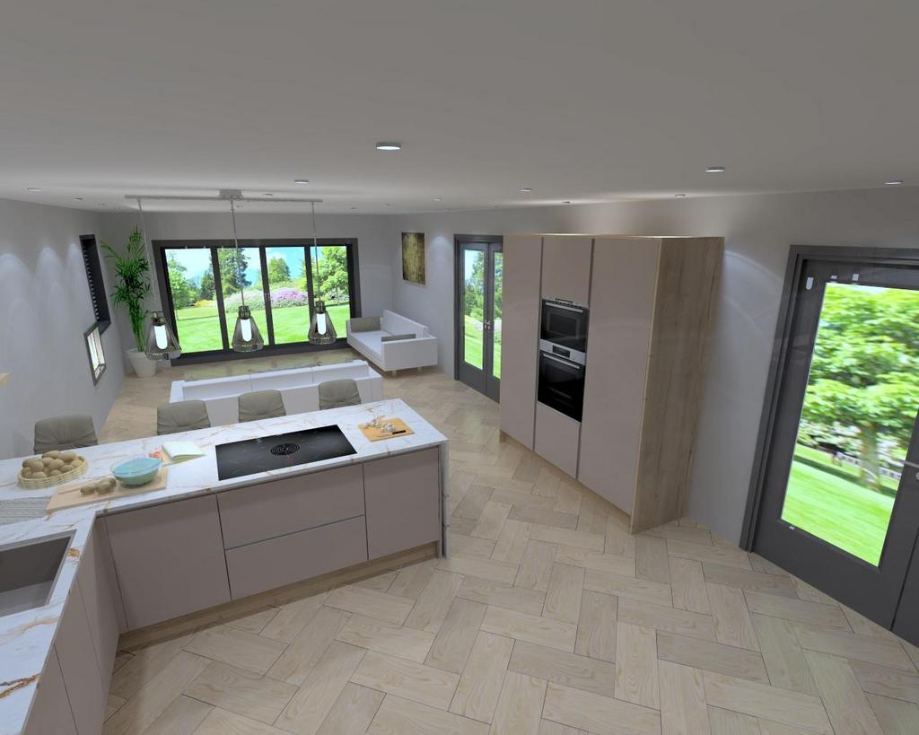 House type 1 kitchen