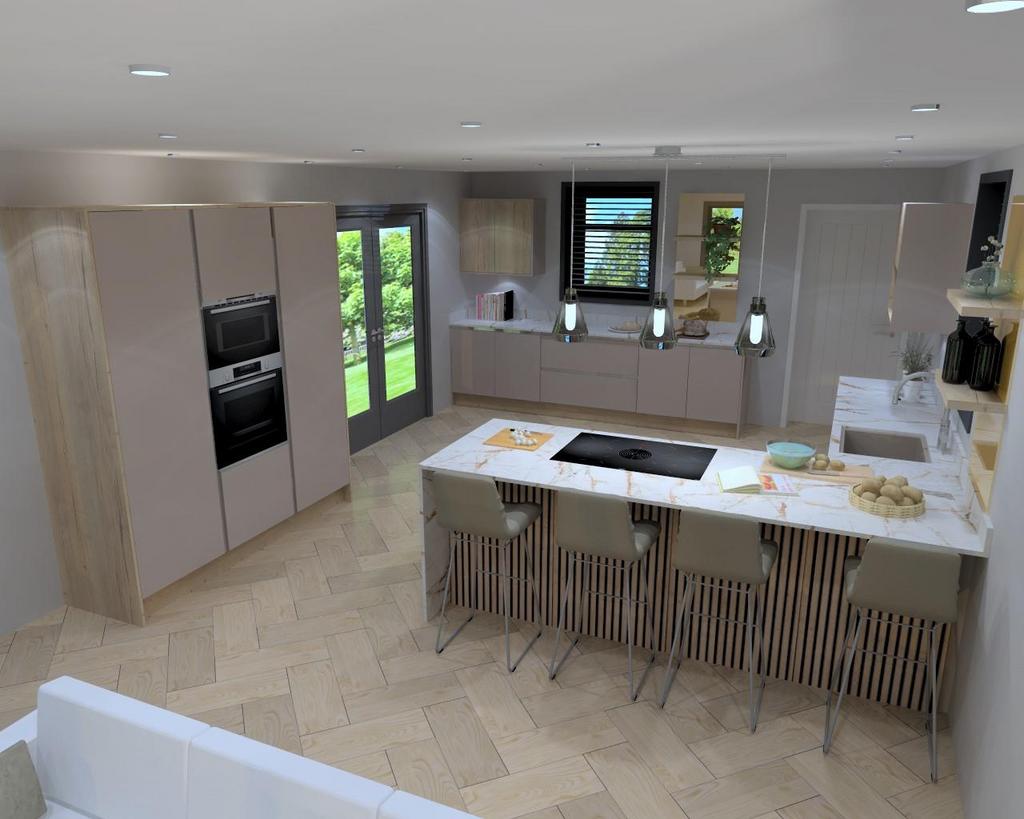 House type 1 kitchen