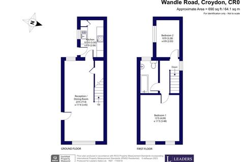 2 bedroom detached house for sale, Wandle Road, Croydon