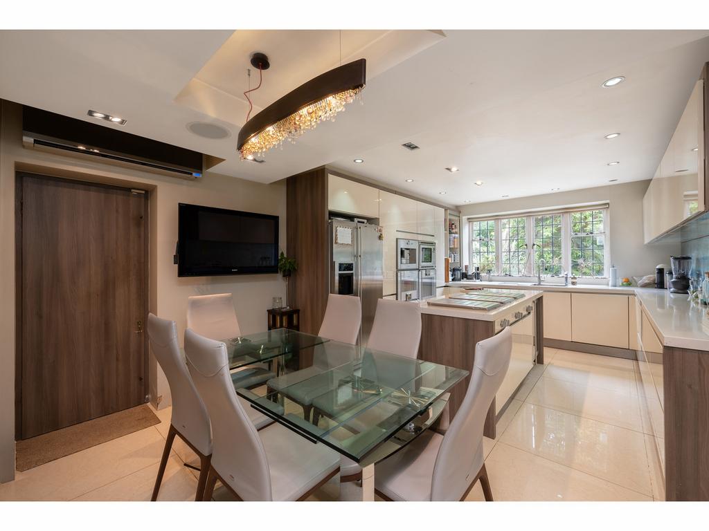Open-plan living area, open plan living