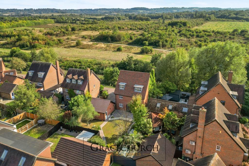 View over Gunpowder Park