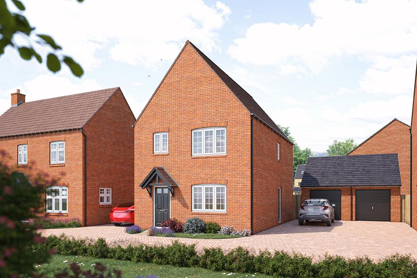 Plot 68, The Cypress at Roman Fields... 3 bed detached house for sale