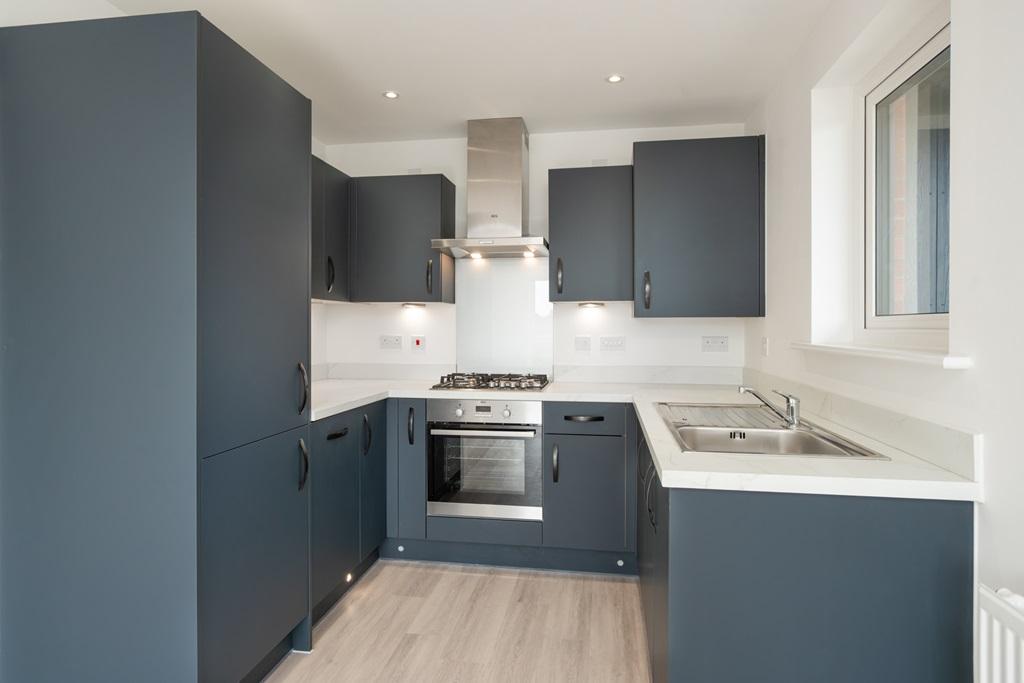The kitchen comes complete with integrated...