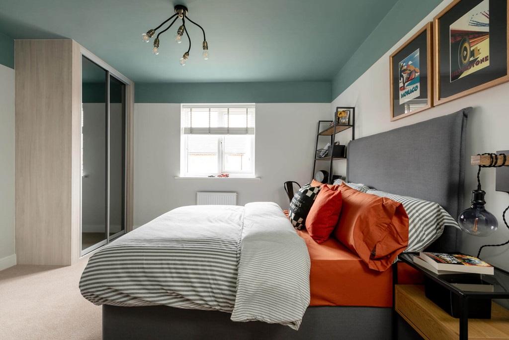 A spacious second double bedroom is perfect for...