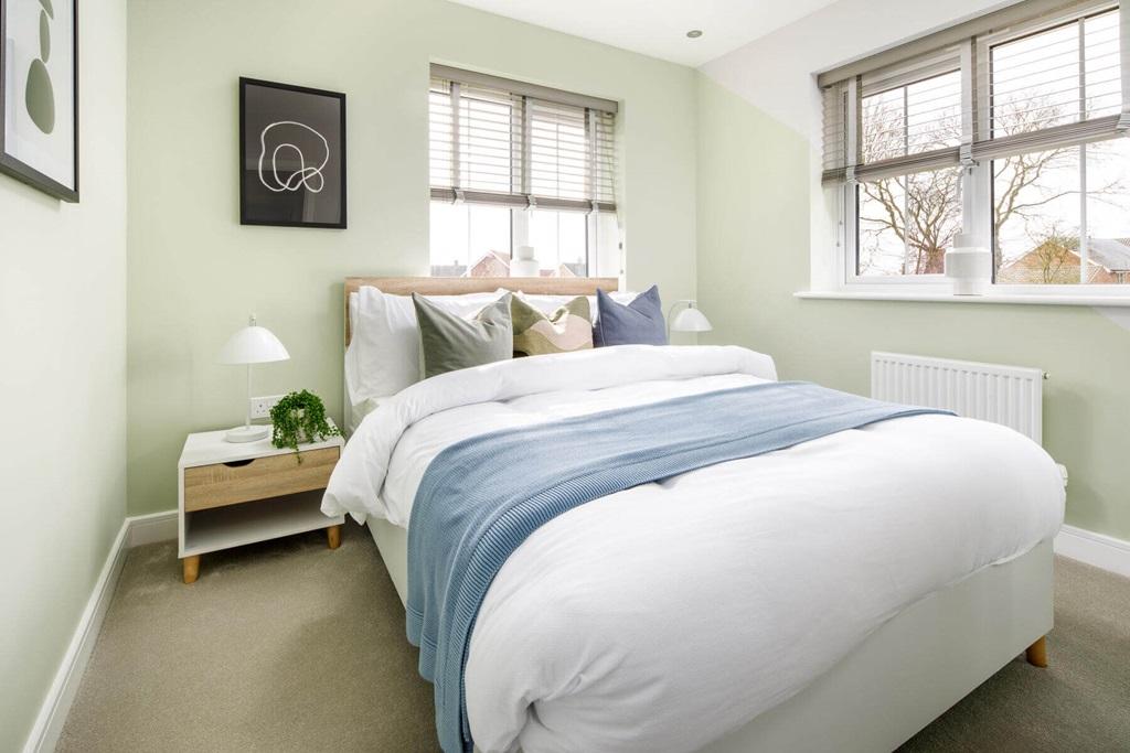 A second double bedroom means you don't need to...