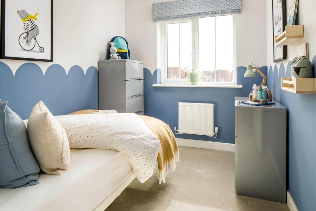 A third bedroom could also be used as a home...