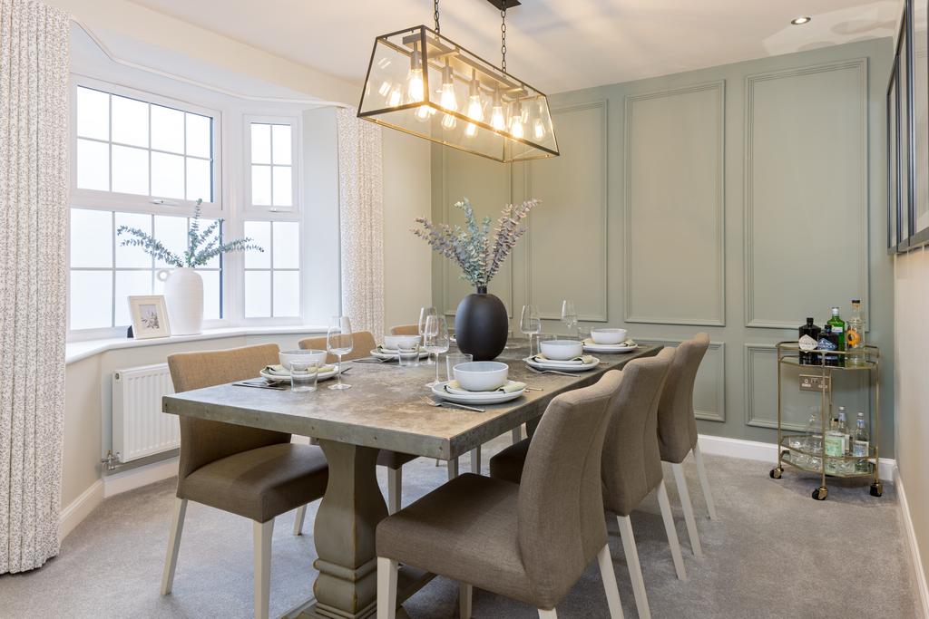 Dining room in the Manning. 5 bed home.