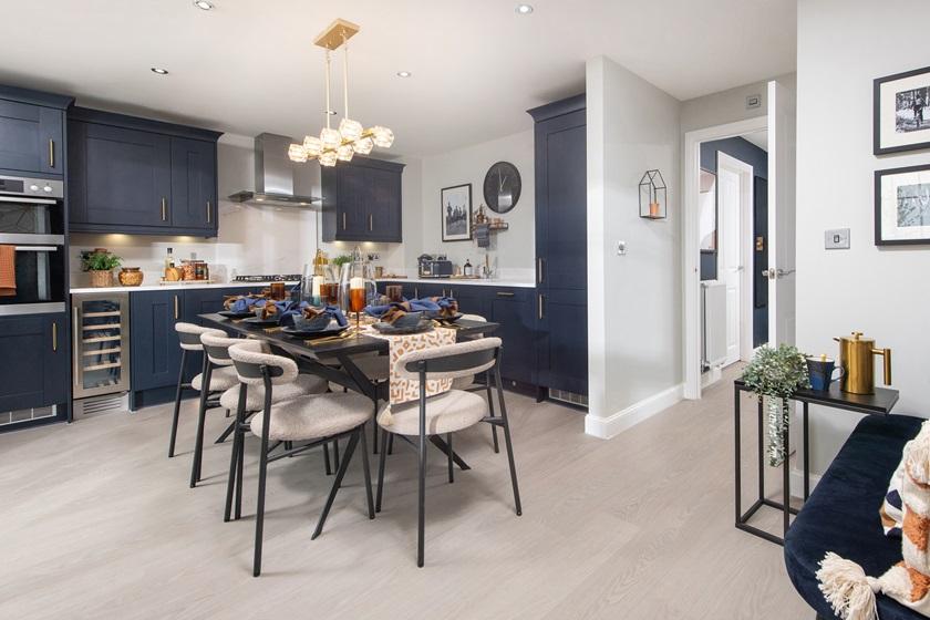 Hale open plan kitchen/dining room