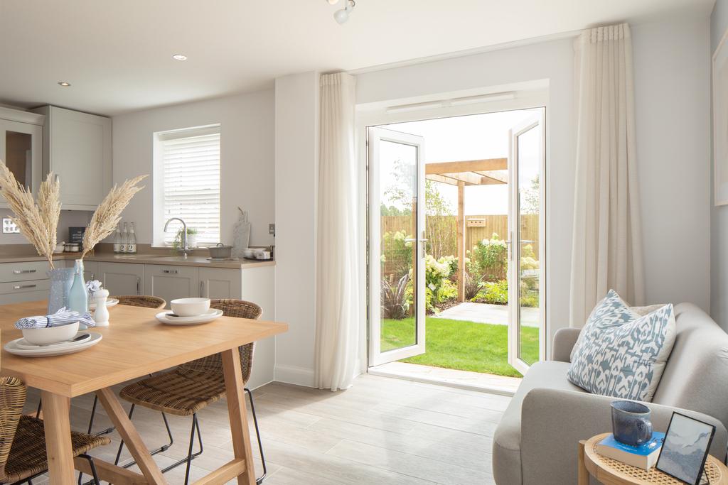 Dining area, hadley, 3 bed house type