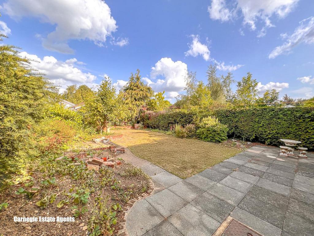 Rear garden