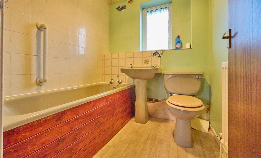 Bathroom to rear