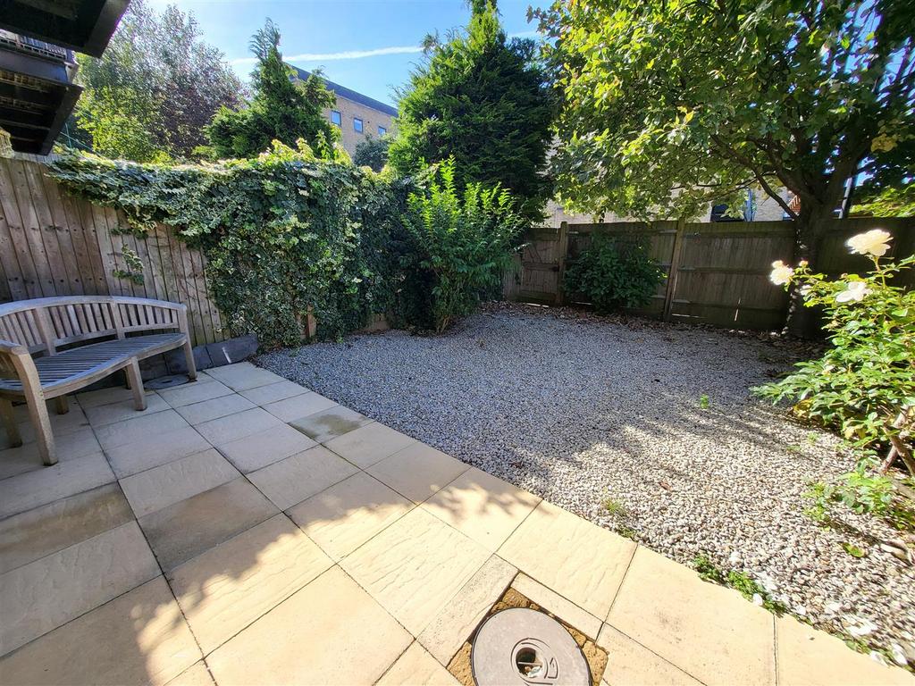 Rear patio