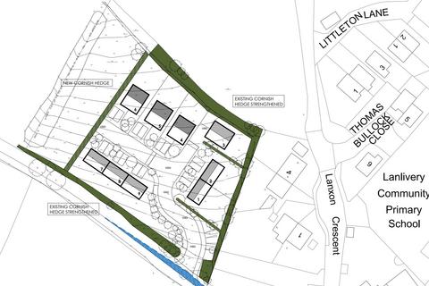 Plot for sale, Lanlivery, Cornwall PL30