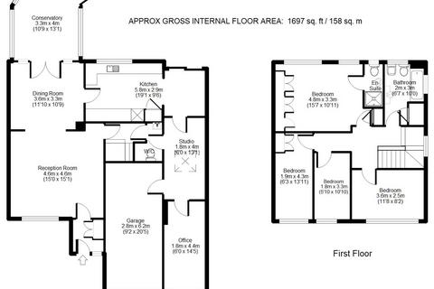 4 bedroom detached house for sale, Highland Road, Nazeing EN9