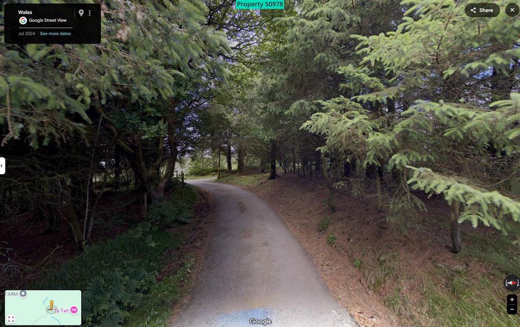 Main entrance if coming from Llanddewi Brefi