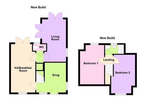 2 bedroom semi-detached house for sale, Annaly Road- With Building Plot Approved