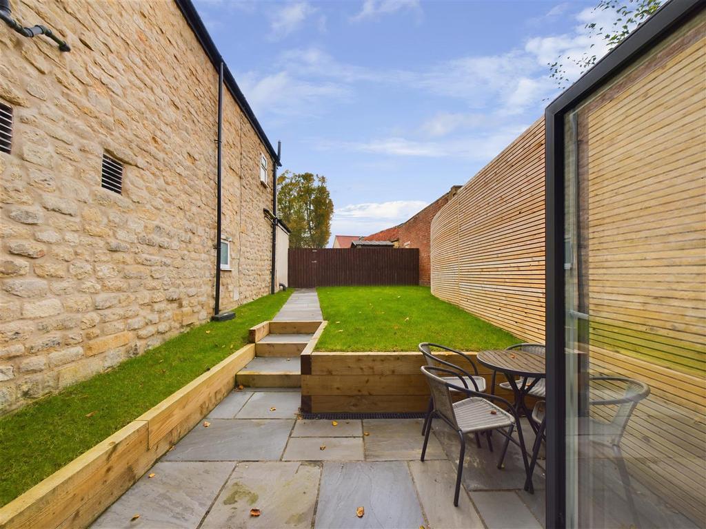 Rear garden
