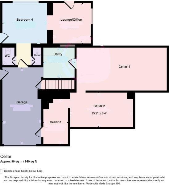 Lower ground floor plan