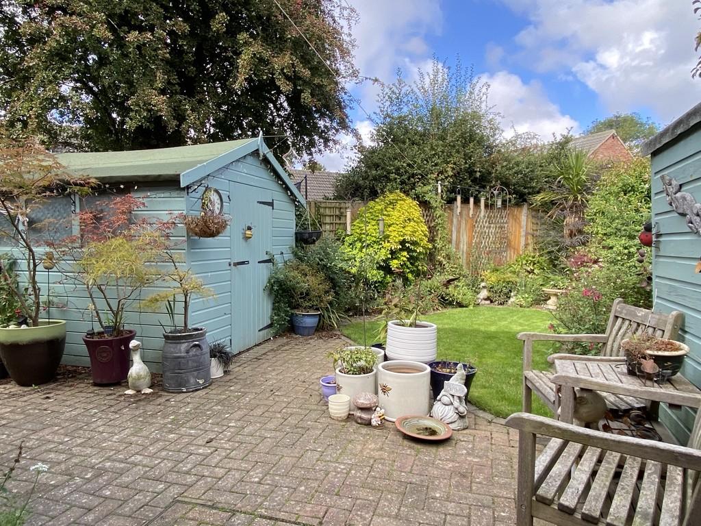 Patio and shed