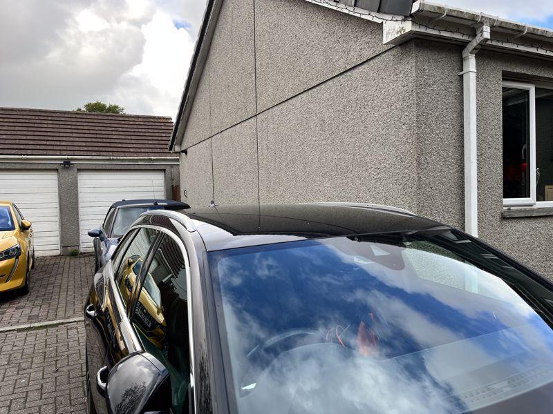 Driveway and Garage