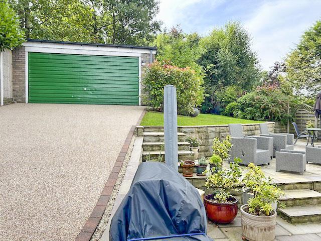 Rear Driveway / Garage
