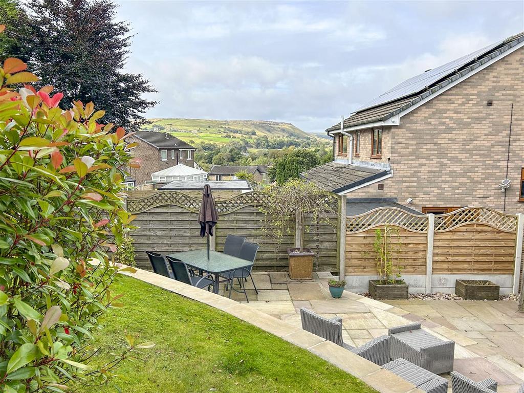 Rear Garden with View