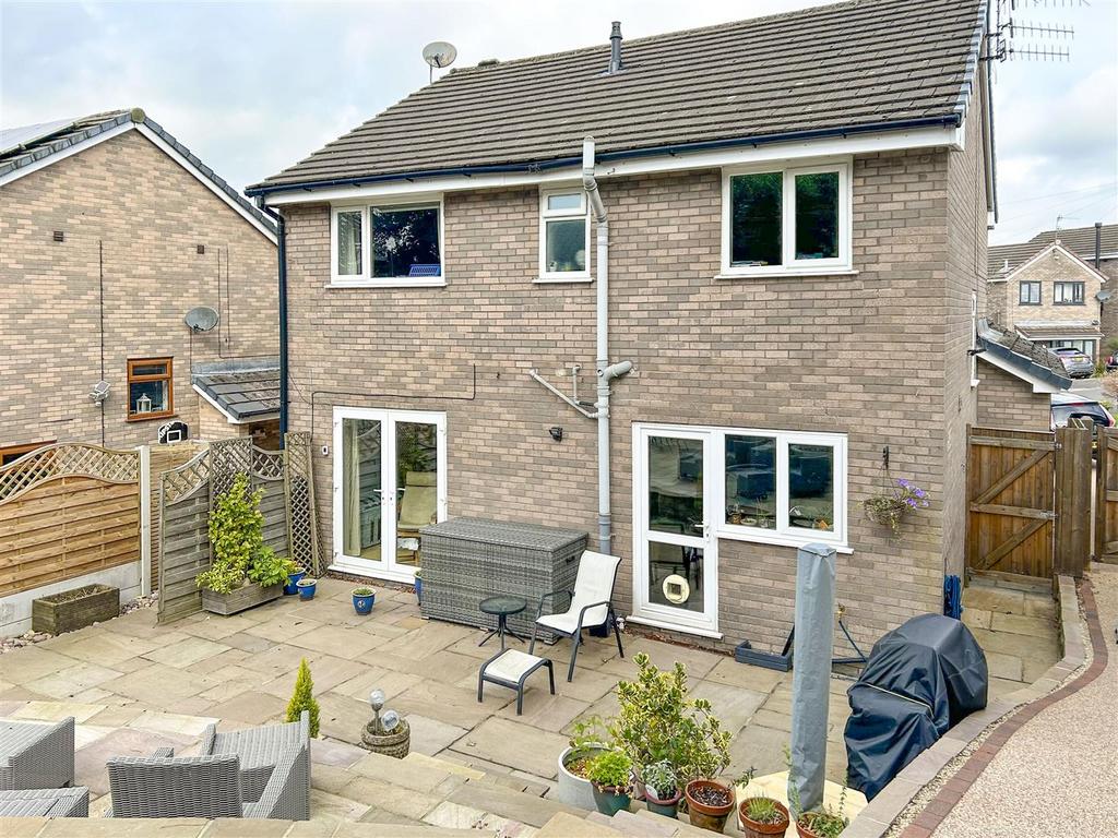 Rear Elevation &amp; Patio