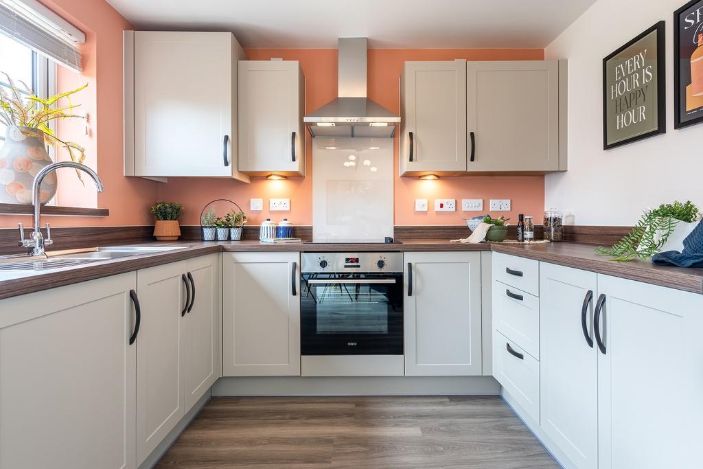 Brancaster Show Home kitchen Hampton Beach